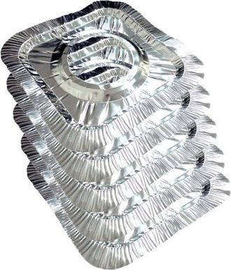 Trade Shop Trade Shop - Proteggi Fornell Of Sporco And Free In Alluminium 3 Confetions From 15 Pezz