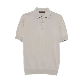 FILIPPO DE LAURENTIIS Polo Shirts, male, Gray, Size: 2XL Polo MC Polo Shirt