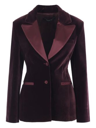 Federica Tosi peak-lapels blazer - women - Fabric - 38 - Red