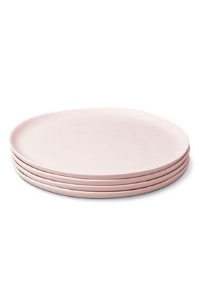 Fable Interiors The Dinner Set of 4 Plates in Blush Pink at Nordstrom