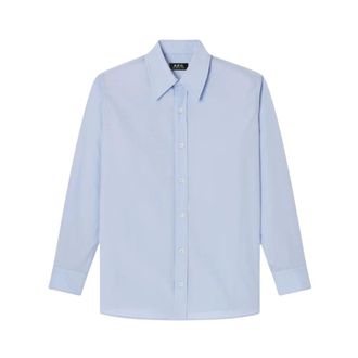 A.P.C. A.p.c., Donna, Camicette, Blu, M, new