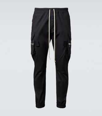 Rick Owens Mastodon cotton-blend poplin cargo pants