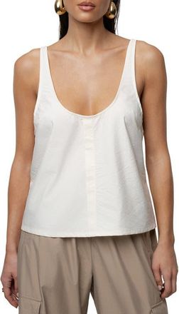 JLUXLABEL Active Scoop Neck Top in Ivory at Nordstrom, Size X-Small