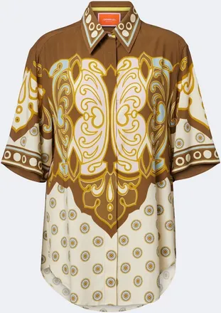 La DoubleJ Club printed shirt