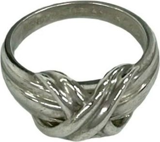 Tiffany & Co. Silver Silver 925 Band Ring (Pre-Owned)