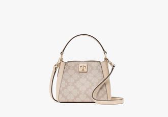 Kate Spade New York Spade Flower Pvc Mini Top Handle Crossbody