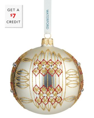 Waterford Holiday Heirlooms Dungarvan Ornament With $7 Credit