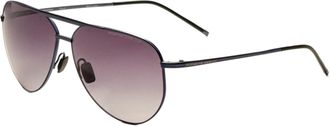 Porsche Design Mens 62mm Blue Sunglasses