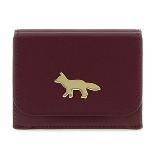 Maison Kitsun&eacute; Edie Compact Wallet - - Accessories - Donna - Rosso - ONE SIZE
