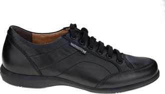 Mephisto Elegante Heren Sneaker van Leer - Heren - Sneakers - Zwart - 40 1/2 EU - Leer - Schoenen