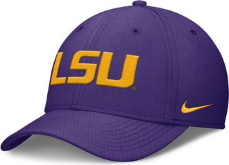 Nike LSU Classic Nike Mens Dri-FIT College Hat in Purple | NC0351LLSN-RY6