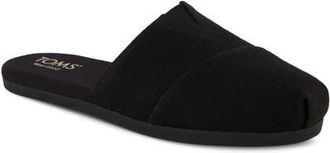 Toms Alpargata Mule in Black/Black at Nordstrom, Size 7.5