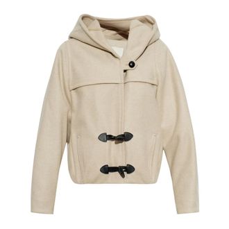 Isabel Marant Jassen, Dames, Beige, M, Wol, Trixie Jas