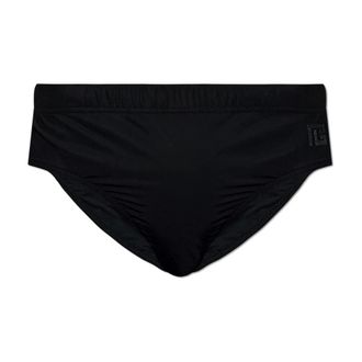 Balmain Beachwear, male, Black, Size: 2XL Swim Briefs
