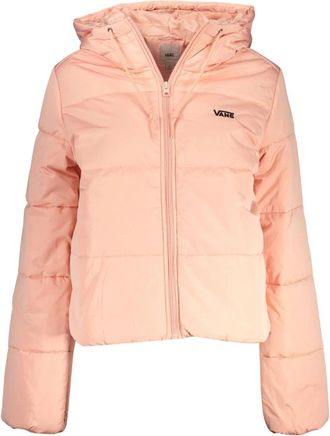 Vans Modieuze Damesjas met Unieke Details - Dames - Winterjassen - Roze - XS - Jassen