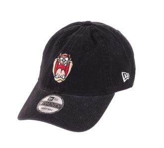 New Era Looney Tunes Taz Head Black 9Twenty Unstructured Strapback Cap - One-Size