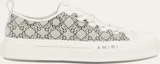 Amiri Mens MA Quad Court Low-Top Sneakers