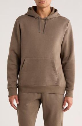 Zella Freeform Fleece Pullover Hoodie in Brown Morel at Nordstrom Rack, Size Xx-Large