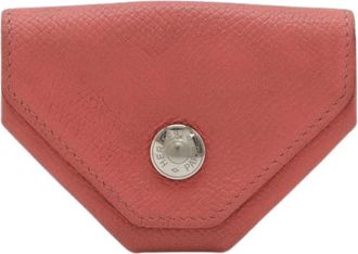 Herm&egrave;s Pre-owned Wallets, female, Pink, Size: ONE SIZE Pre-owned Leather Wallet