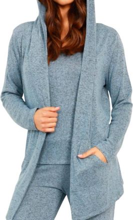 French Kyss Open Hoodie Duster In Wind