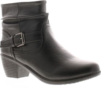 Platino Pinch Womens Ankle Boots Black 5 UK