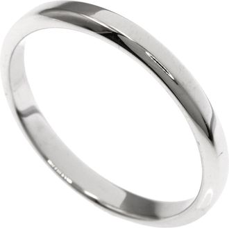 Van Cleef & Arpels Platinum 950 Band Ring (Pre-Owned)