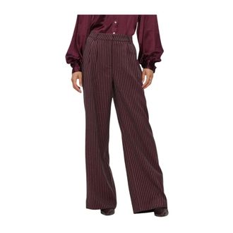 Amaya Amsterdam Adeline Pants - Dames - Broeken - Bruin - Maat: S Zijde