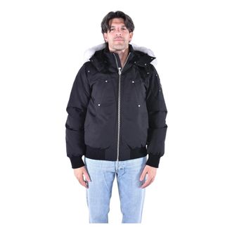 Moose Knuckles Original Ballistic Down Bomber - - Jackets - Uomo - Nero - M