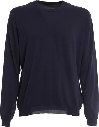 Fay crew-neck sweater - Blue