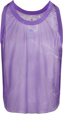 Vivienne Westwood Tops, Dames, Paars, S, Andreas Tank Top