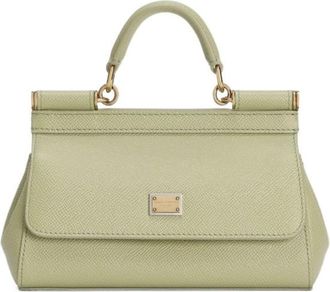 Dolce & Gabbana Dolce & Gabbana Sicily Small Leather Handbag