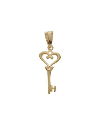Italian Gold, Inc 14K Heart Key Pendant