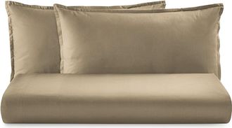 Biancoperla AURORA Duvet Cover Set, Brown