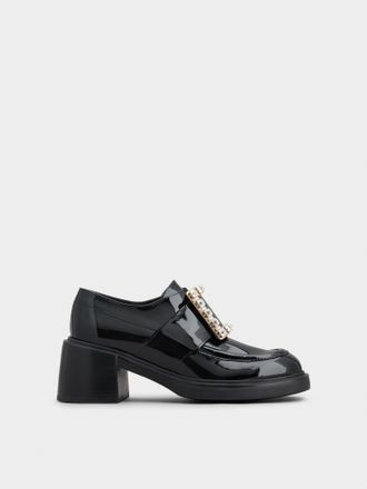 Roger Vivier Viv Rangers Loafers in patent leather