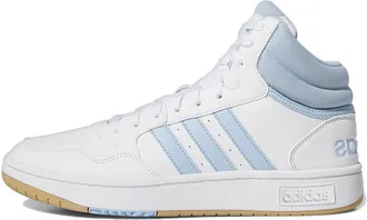 adidas (WMNS) adidas Hoops 3.0 Mid White Clear Sky Gum IF5321