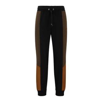 HUGO BOSS Heren Lamont Colour Block Slim Joggingbroek (Groen)