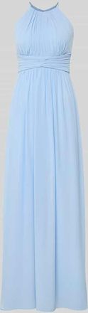 Jake*s Abendkleid mit Raffungen in Sky, Gr&ouml;&szlig;e 32