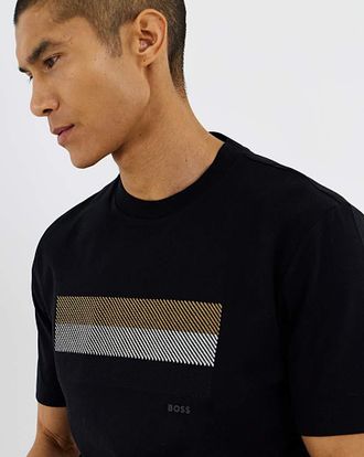 HUGO BOSS Graphic Shirt - Black