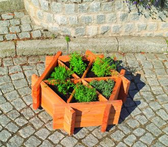 Promadino Kräuterbeet BxTxH: 76x72x27 cm