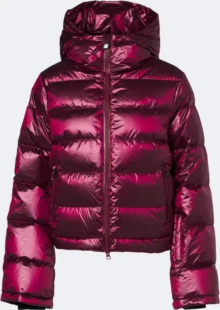 Perfect Moment Polar Flare cropped down ski jacket