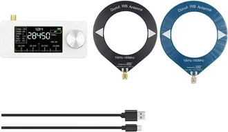 OEM Radio De Bolsillo Si4732, Receptor Port&aacute;til Am/fm De 10 Khz A 180 Mhz, Lsb, Interfaz Usb Sma, Con Antena De Bucle