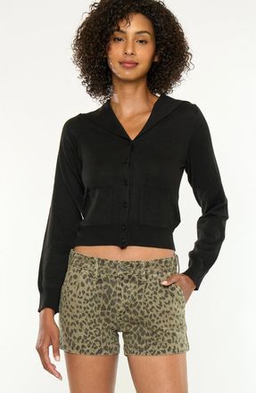 Kancan Miranda Mid Rise Shorts in Mocha Wash at Nordstrom, Size 29