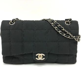 Chanel Pre-owned Shoulder Bags, female, Black, Size: ONE SIZE Pre-owned Leather chanel-bags