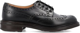 Churchs Black Leather Lace Up Shoes