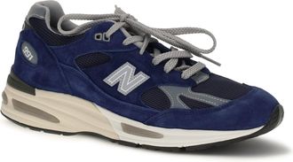 New Balance Unisex 991v2 Sneakers Pageant Blue