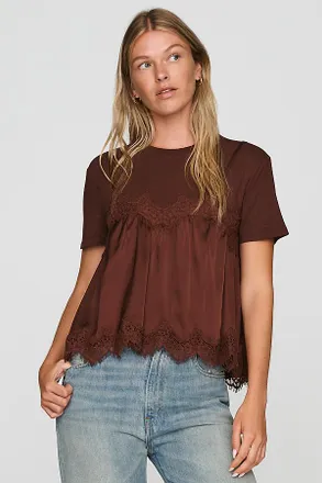 Maeve Layered Twofer Tank Tee