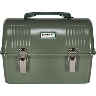 Stanley Classic Lunch Box 9.5L Hammertone Green - Scatola per il pranzo in acciaio inox con manico - Contenitore per alimenti senza Bpa - Pu&ograve; contenere una