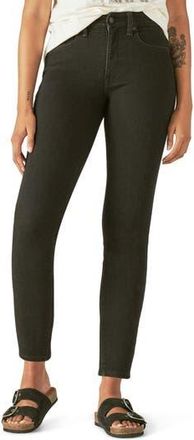 Lucky Brand Curvy Skinny Jeans in Weathered Black at Nordstrom Rack, Size 29 X 27