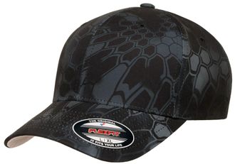 Flexfit Mens Athletic Baseball Fitted Cap, Kryptek Typhon, L-XL