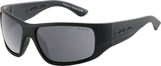 Dirty Dog Fender Polarized 53853 Mens Sunglasses Black Size 63